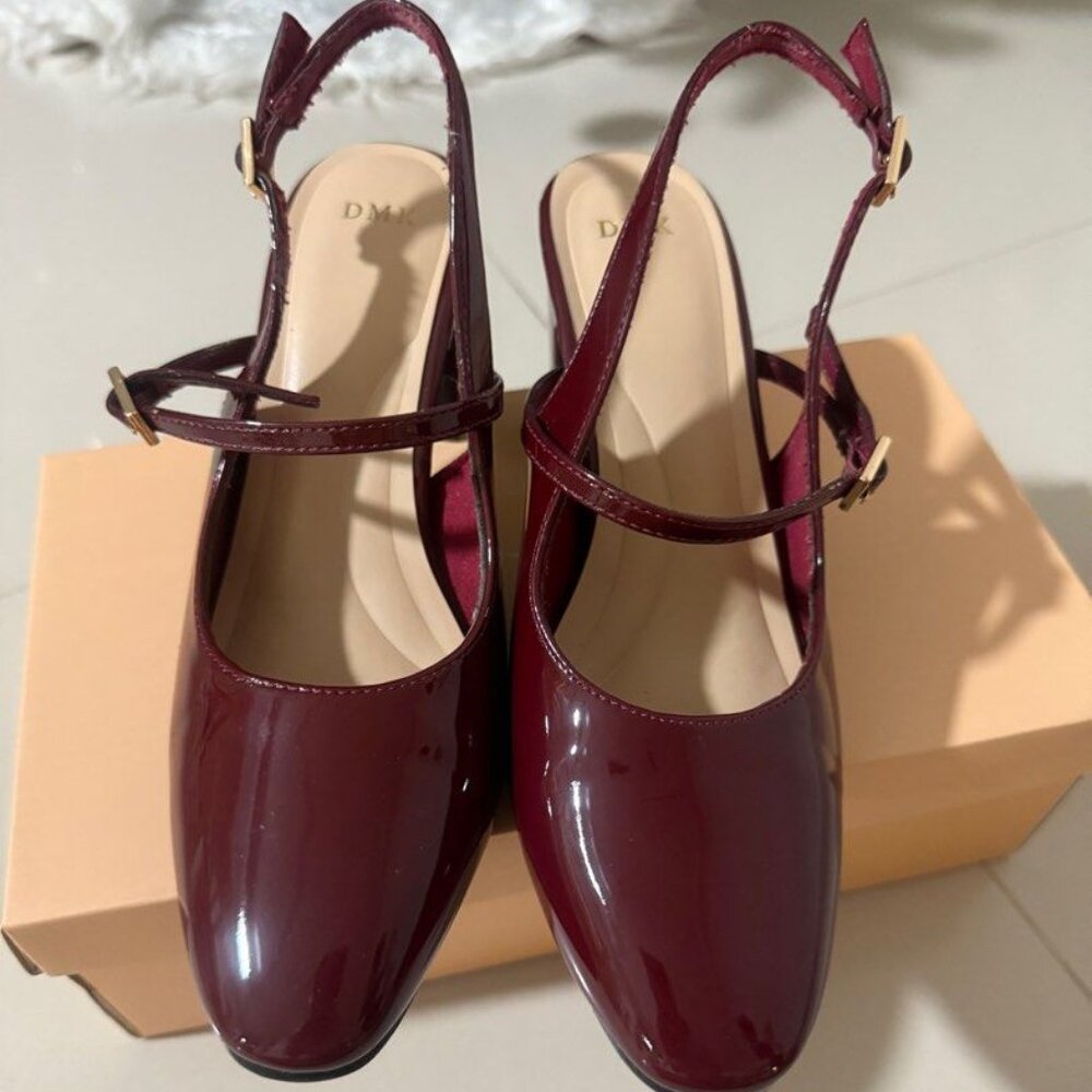 DMK Maroon Heels